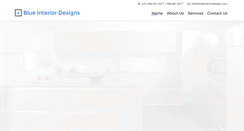 Desktop Screenshot of blueinteriordesigns.com